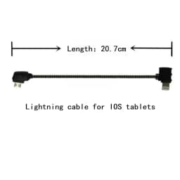 For DJI Mavic2/Mini//MiniSE Air Pro Control Micro USB to Phone Tablet Transmission Wire Android MicroUSB Type-C IOS Cable