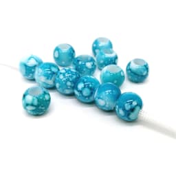 12mm Big Hole Round Beads for Jewelry Making Acrylic Beads Multicolor Loose Bead Jewelry DIY Accessory # 20pcs/lot