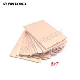 10 pcs FR4 PCB Double Side Copper Clad Plate DIY PCB Kit Laminate Circuit Board 5x7cm