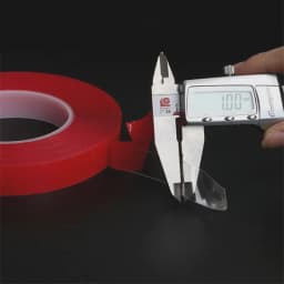 3/5/8/10/12/15/20/30/35/40/50/60mm Double Sided Adhesive Tape Acrylic Transparent No Traces Sticker LED Strip Car Fixed Tablet