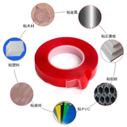 3/5/8/10/12/15/20/30/35/40/50/60mm Double Sided Adhesive Tape Acrylic Transparent No Traces Sticker LED Strip Car Fixed Tablet