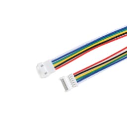 20Pcs Connector Micro JST 1.25MM 2P/3P/4P/5P/6P Male&Female Connector Plug with Wires Cables LED Strip Connectors