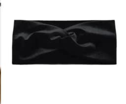 Fashion Solid Color Gold Velvet Cross Stretch Fabric Women Girl Headband Headpiece Turban Bandage Hair Accessories Headwear