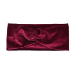 Fashion Solid Color Gold Velvet Cross Stretch Fabric Women Girl Headband Headpiece Turban Bandage Hair Accessories Headwear