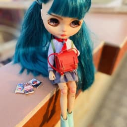 NEW Handmade 1PCS 1/6 BJD Mini School Bag for Blyth OB11 OB24 1/8 1/12 Dolls Accessories
