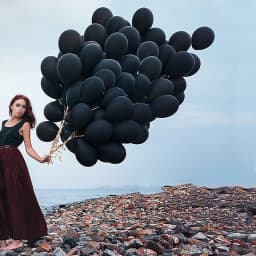 5-36inch Black Latex Balloons Wedding Birthday Party Baby Shower Christmas Balloon Arch Decorative Balloons for Party Decor