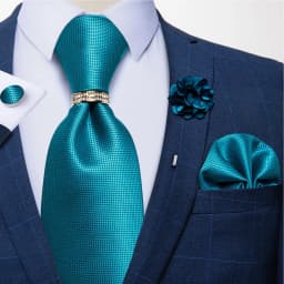 8cm Men Tie White Solid Necktie Men's Formal Wedding Party Ties Cufflinks Hanky Flower Brooch Set Men Gift Corbatas DiBanGu