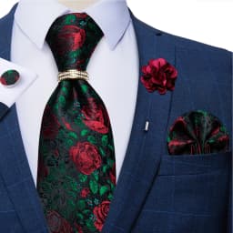 8cm Men Tie White Solid Necktie Men's Formal Wedding Party Ties Cufflinks Hanky Flower Brooch Set Men Gift Corbatas DiBanGu