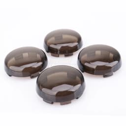 Motorcycle Black Turn Signal Light Lens Cover Light Blub For Harley Sportster 883 1200 XL 72 48 XL1200