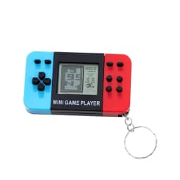 Handheld electronic game console handheld toy classic nostalgic Tetris game keychain small pendant