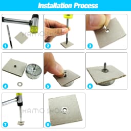 1 Set 2mm-25mm Eyelets Tool Metal Grommet Mold Tool Installation Grommet Carbon Steel High Quality DIY Handmade Accessories