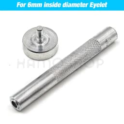 1 Set 2mm-25mm Eyelets Tool Metal Grommet Mold Tool Installation Grommet Carbon Steel High Quality DIY Handmade Accessories