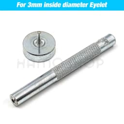 1 Set 2mm-25mm Eyelets Tool Metal Grommet Mold Tool Installation Grommet Carbon Steel High Quality DIY Handmade Accessories