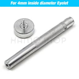 1 Set 2mm-25mm Eyelets Tool Metal Grommet Mold Tool Installation Grommet Carbon Steel High Quality DIY Handmade Accessories