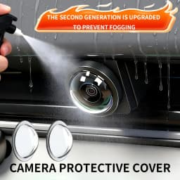 2PCS Car Camera Lens Protector Rear View Backup Camera Cover 360° Camera Protection Anti Scratch Waterproof Dust-proof