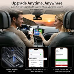 Ottocast Mini Core Wireless CarPlay Adapter Android Auto Adapter Wired to Wireless Dongle Fast Auto Reconnect Plug and Play NEW