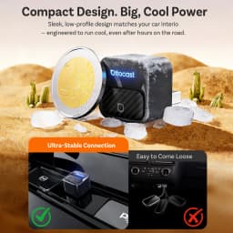 Ottocast Mini Core Wireless CarPlay Adapter Android Auto Adapter Wired to Wireless Dongle Fast Auto Reconnect Plug and Play NEW