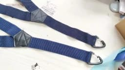Hidden Suspenders for Men Heavy Duty Work Under Y Back Suspender Clothes  with
