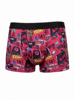 Random 5 Pieces of Men's Underwear Graffiti Personality Fashion Men's Boxers Four Seasons Trend Underwear Combination