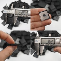25mm Square Bases Miniatures Base and Wargame Model Bases for Warhamemr