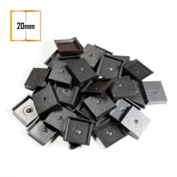 25mm Square Bases Miniatures Base and Wargame Model Bases for Warhamemr