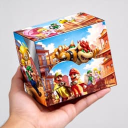 New 36pcs Mario Bros Game Cards Super Mario Trading Card Collection Action Figure English Booster Pack Battle Toy Gift