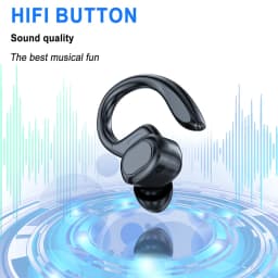 Sports BT Earphones with Earhooks Buds Sports Earphones Running In-Ear Headphones VV2 for Run Walk