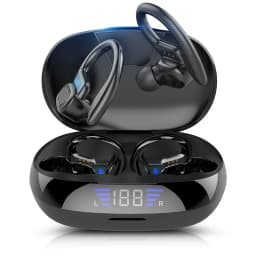Sports BT Earphones with Earhooks Buds Sports Earphones Running In-Ear Headphones VV2 for Run Walk