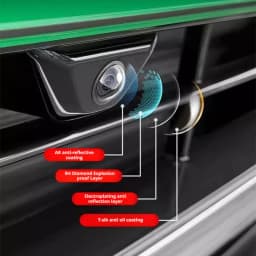 SEAMETAL 2/4Pcs Car Camera Lens Protector Cover Waterproof Dustproof Car Camera Guards Anti Scratch Transparent Protection Cover