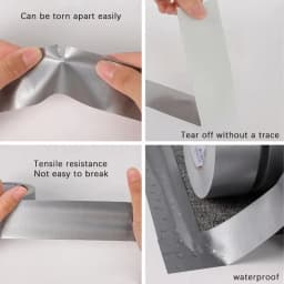 Super Sticky Cloth Duct Tape - Heavy Duty Industrial Adhesive Tape Waterproof for Carpet Binding Floor Repair Bundling