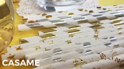 25pcs Metallic Gold heart star Foil Stripe Paper Straws Silver chevron Wedding Party Decor