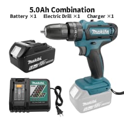 Makita 18V Battery 5.0Ah Li-Ion LXT Battery for Makita Power Tools Drill Saw Set Fast High Torque Air Cannon Car Tire Repair