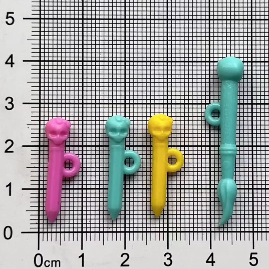 Monster Earrings Necklace Fingering Waistband 1/6 Slim Doll Decorations Original Accessory Decorations