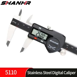 SHANHR Hardened Stainless Steel 0-150 mm Digital Caliper Messschieber Caliper Electronic Vernier Micrometro