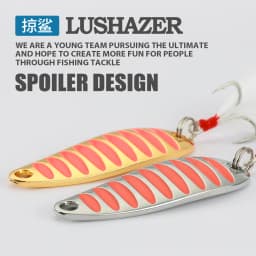 LUSHAZER brand Fishing lure spoon 2g 5g 7g 10g 15g 20g Gold/Silver fishing bait spoon hard lures metal lure China free shipping