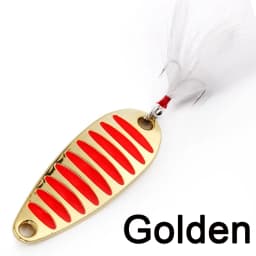 LUSHAZER brand Fishing lure spoon 2g 5g 7g 10g 15g 20g Gold/Silver fishing bait spoon hard lures metal lure China free shipping