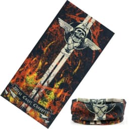 Skull Magic Ring Neck Scarf Headband Multifunctional Bandana Face Seamless Tubular Tube Unisex Men Women Unisex Scarves
