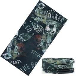 Skull Magic Ring Neck Scarf Headband Multifunctional Bandana Face Seamless Tubular Tube Unisex Men Women Unisex Scarves