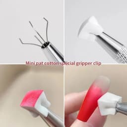 Nail Art Sponge Soft Sponges Gradient Nail Art Stamper Tools Color Fade Manicure DIY Creative Nail Sponge Gripper Tool