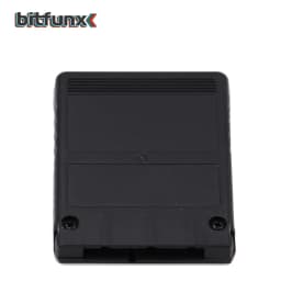 Bitfunx Black Empaty Memory 8Card 8MB/16MB/32MB/64MB/128MB/256MB Game Save for Playstation 2 PS2 Game Console