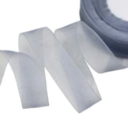 (50 Yards/Roll) Organza Ribbon Wholesale Gift Wrapping Decoration Christmas Silk Ribbons Lace Fabric 12/15/20/25/40/50mm