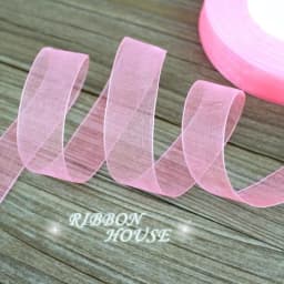 (50 Yards/Roll) Organza Ribbon Wholesale Gift Wrapping Decoration Christmas Silk Ribbons Lace Fabric 12/15/20/25/40/50mm