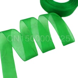 (50 Yards/Roll) Organza Ribbon Wholesale Gift Wrapping Decoration Christmas Silk Ribbons Lace Fabric 12/15/20/25/40/50mm