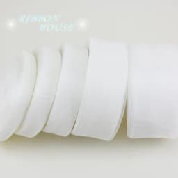 (50 Yards/Roll) Organza Ribbon Wholesale Gift Wrapping Decoration Christmas Silk Ribbons Lace Fabric 12/15/20/25/40/50mm