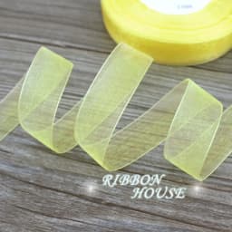 (50 Yards/Roll) Organza Ribbon Wholesale Gift Wrapping Decoration Christmas Silk Ribbons Lace Fabric 12/15/20/25/40/50mm