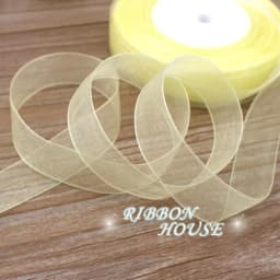 (50 Yards/Roll) Organza Ribbon Wholesale Gift Wrapping Decoration Christmas Silk Ribbons Lace Fabric 12/15/20/25/40/50mm
