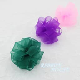 (50 Yards/Roll) Organza Ribbon Wholesale Gift Wrapping Decoration Christmas Silk Ribbons Lace Fabric 12/15/20/25/40/50mm