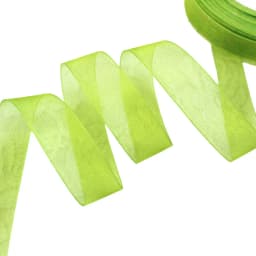 (50 Yards/Roll) Organza Ribbon Wholesale Gift Wrapping Decoration Christmas Silk Ribbons Lace Fabric 12/15/20/25/40/50mm