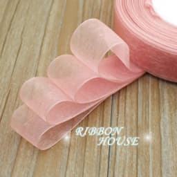 (50 Yards/Roll) Organza Ribbon Wholesale Gift Wrapping Decoration Christmas Silk Ribbons Lace Fabric 12/15/20/25/40/50mm
