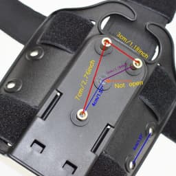 P226/1911/GL 17 19/M9/USP Universal Gun Holster Drop Leg Platform Hunting Holster Accessories